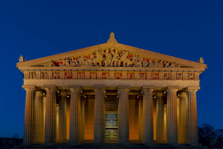 Blue Hour at the Parthenon