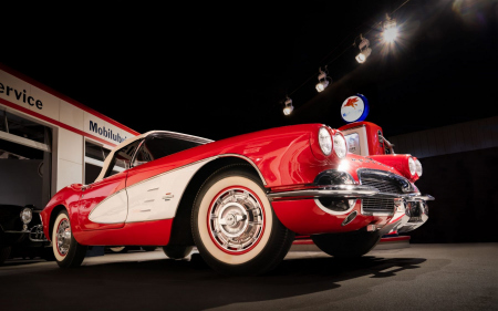 1960 Red and White Chevrolet Corvette "Dream Car"