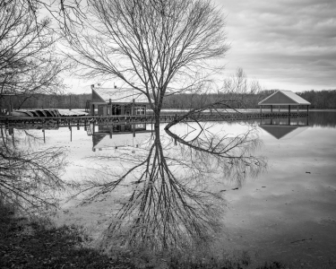 Winter Flood at Long Hunter State Park